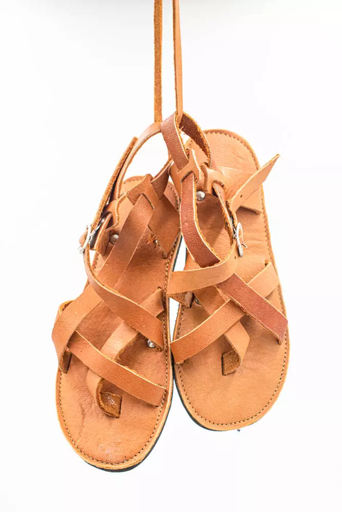 Come to Jesus Sandals (LADIES) - Image 3